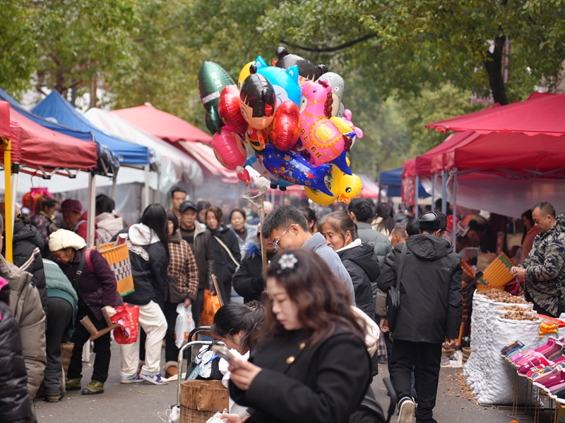 貴州鎮遠：趕年集，買年貨，煙火人間年味濃 (5)