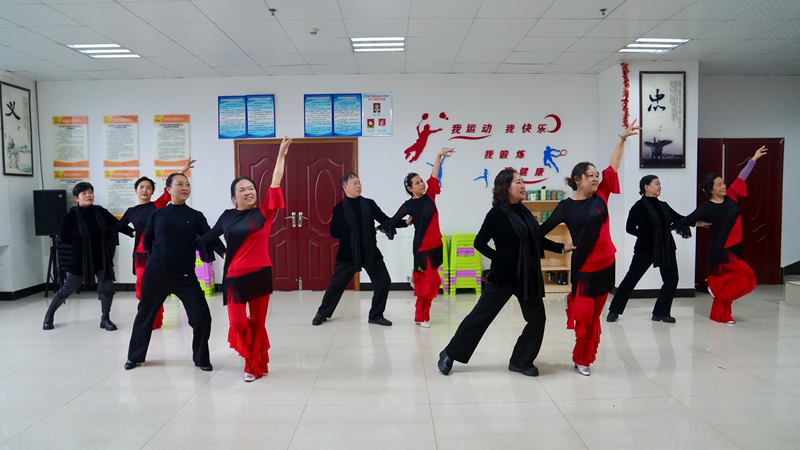 排練現(xiàn)場(chǎng)。