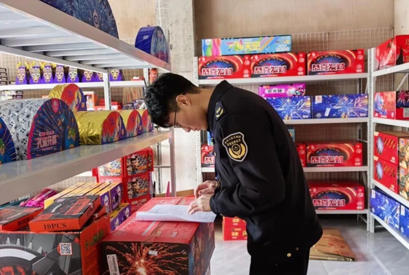 專項執(zhí)法檢查現(xiàn)場。