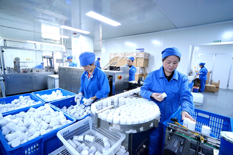 紅云制藥(貴州)有限公司生產場景。