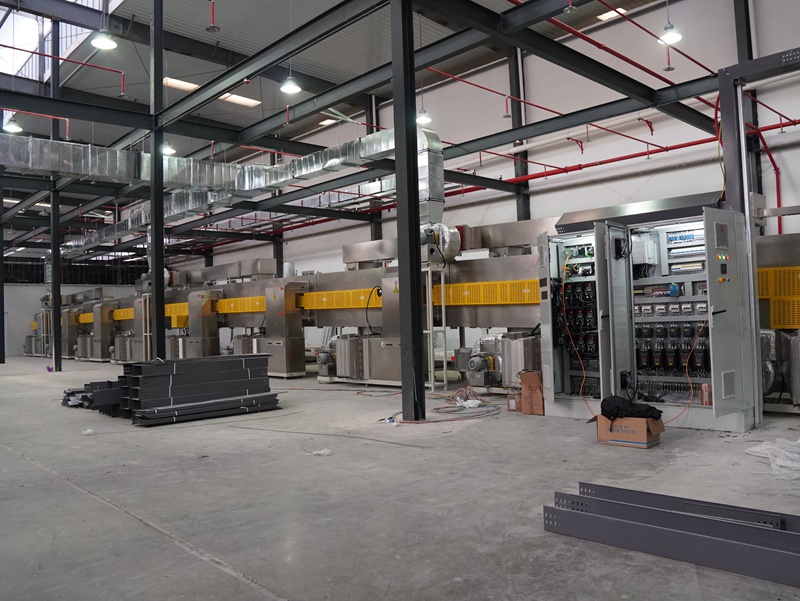 兆科新能源生產線