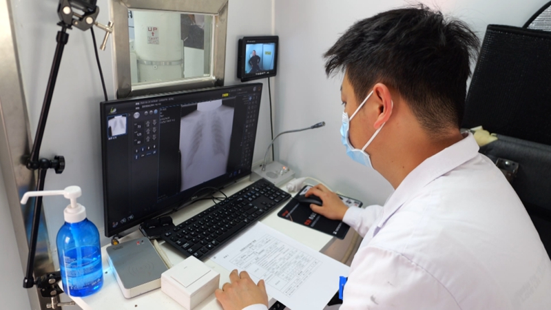 免費肺結核篩查。