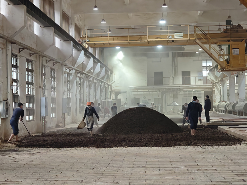 仁懷醬香酒莊生產(chǎn)車間 。