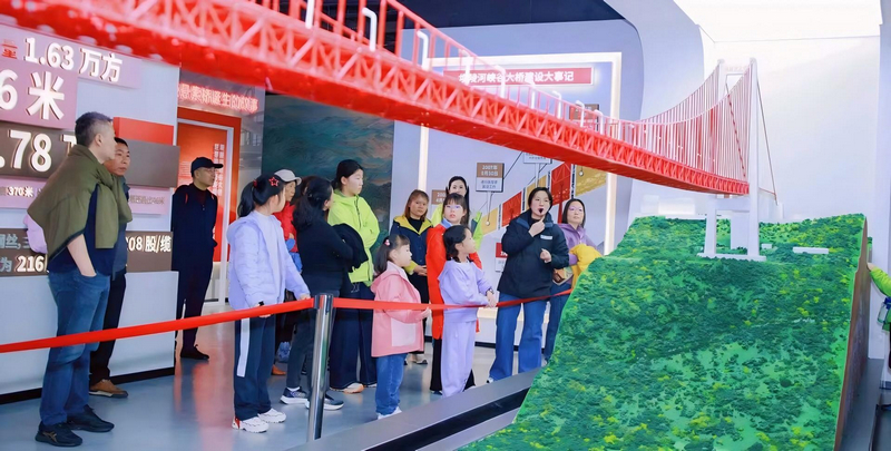 博物館講解參觀。