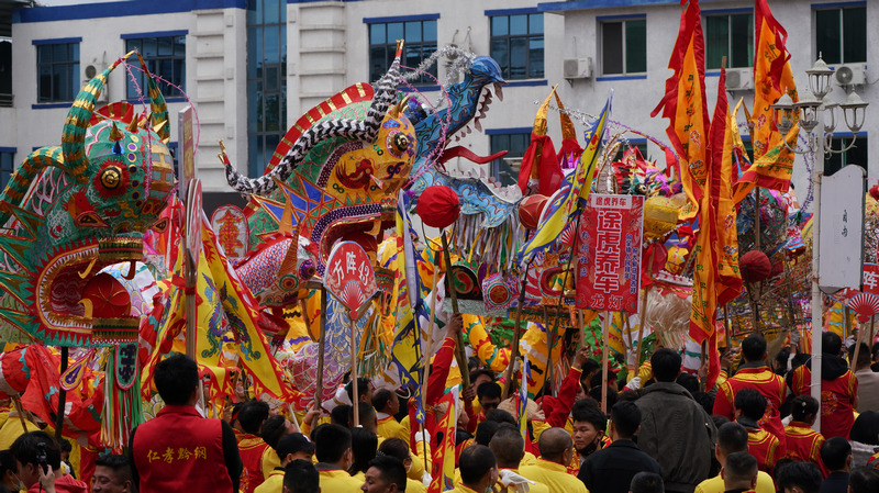 全國春節“村晚”思南縣示范展示點暨許家壩鎮民俗活動圓滿閉幕。