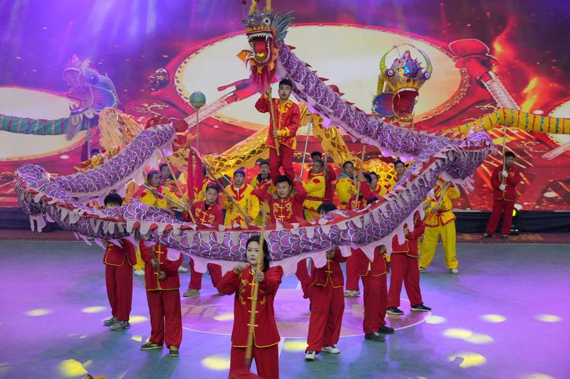 許家壩鎮民俗“村晚”活動圓滿閉幕。