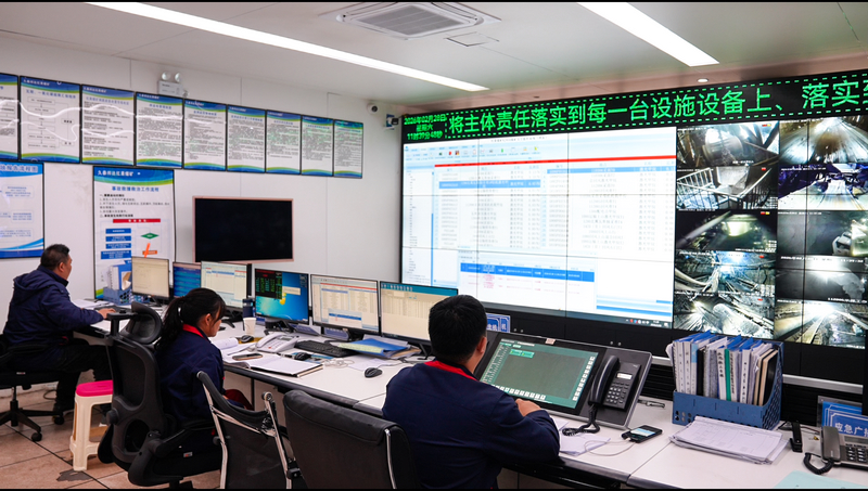 盤州煤炭產業復工復產現場。