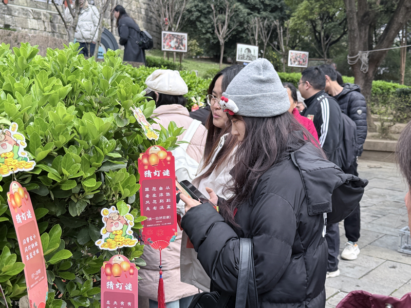 書香作伴鬧元宵。