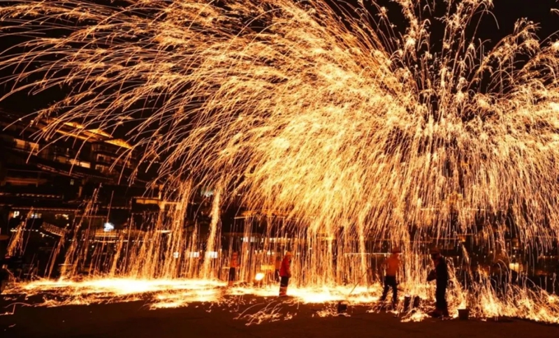 368條祥龍共舞，勾勒遵義最濃年味。