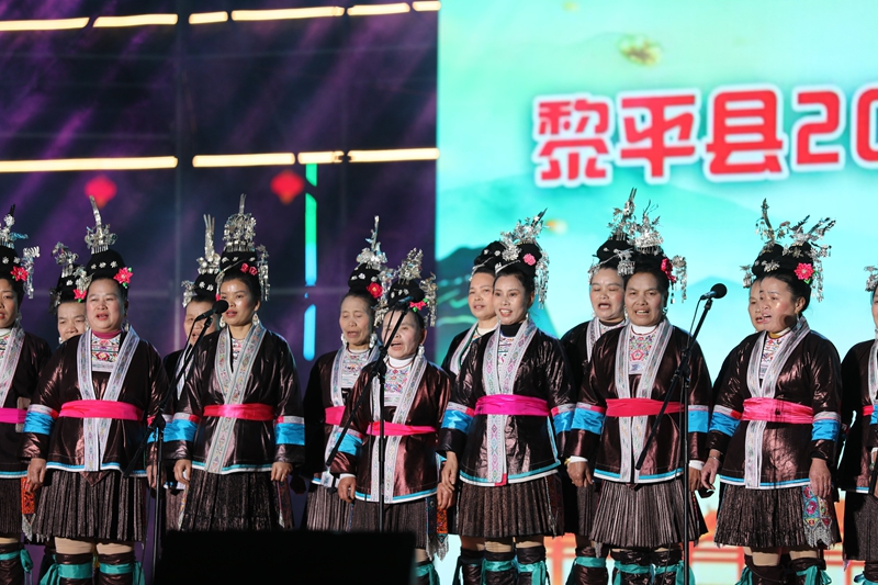 “村歌”隊(duì)比賽現(xiàn)場。