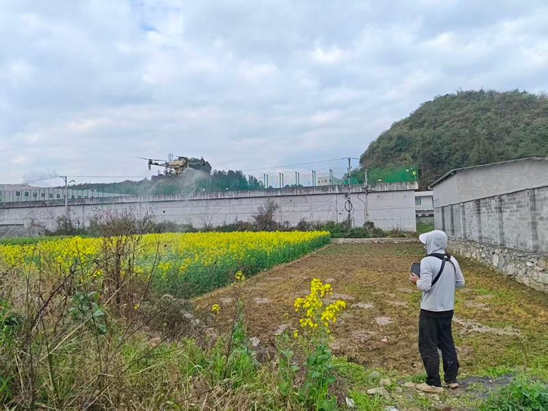 1、農(nóng)業(yè)無人機穿梭作業(yè)中。.jpg