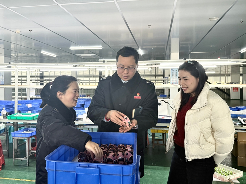 獨(dú)山：以“稅”護(hù)航開(kāi)工季 玩具企業(yè)生產(chǎn)忙。