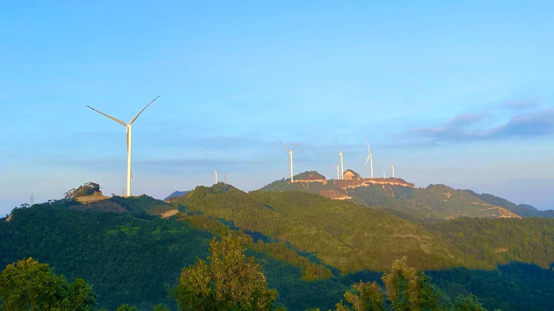 2.華能岑溪青山坪風電場主體建安施工項目工程