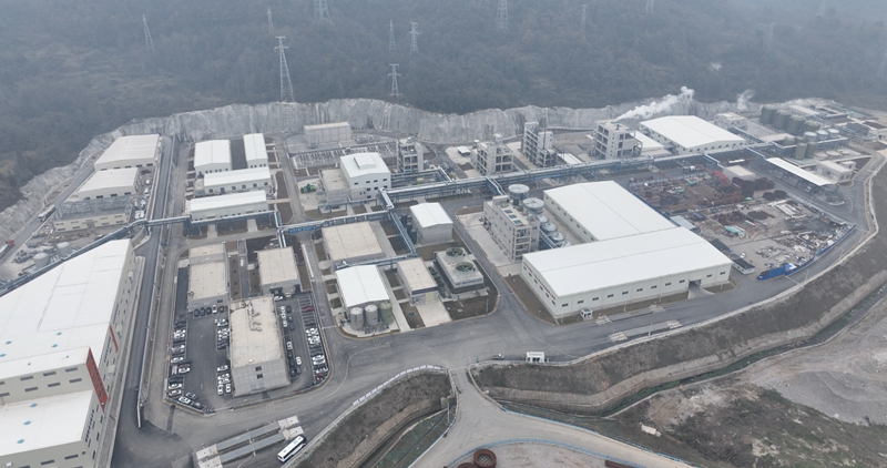 圖為:聚力生廠區(qū)航拍