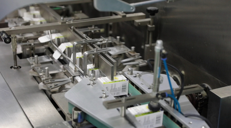 三特藥業藥品生產現場。