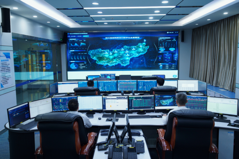 華電烏江公司集控中心。