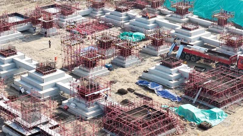 國家電投貴州金元金沙柳塘（2×660MW）煤電項(xiàng)目建設(shè)現(xiàn)場。 胡鳳至攝.JPG