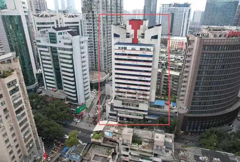 1.改造前辦公樓。