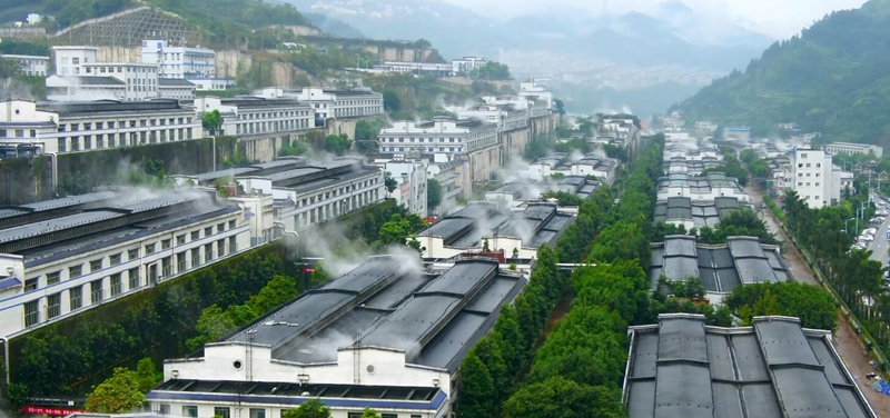 仁懷醬香白酒生產(chǎn)廠區(qū)。仁懷市融媒體中心供圖