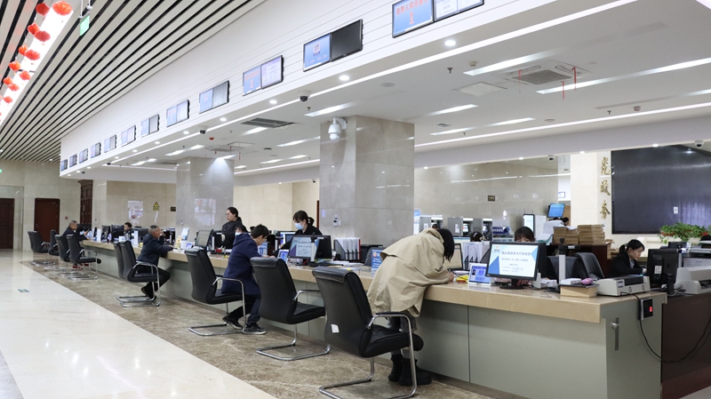 一站辦結社保醫保業務”。