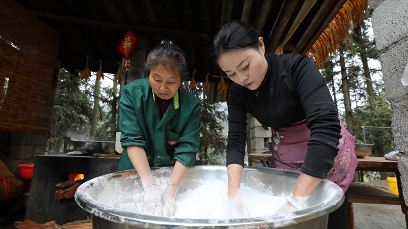 一口清明粑 滿是家鄉味。