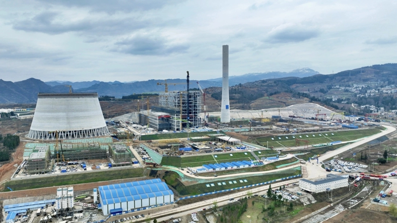 大灣低熱值發電項目。郭君海 攝