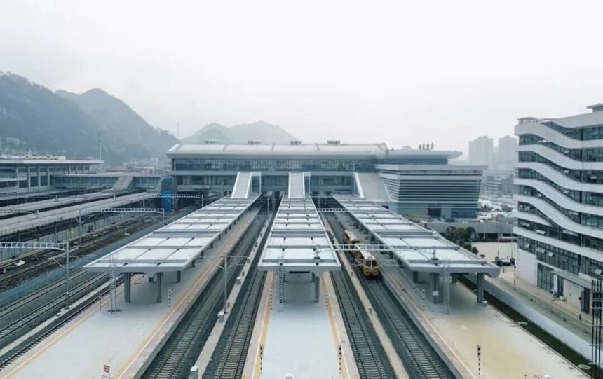 六盤水站擴能改造工程第一階段完工。