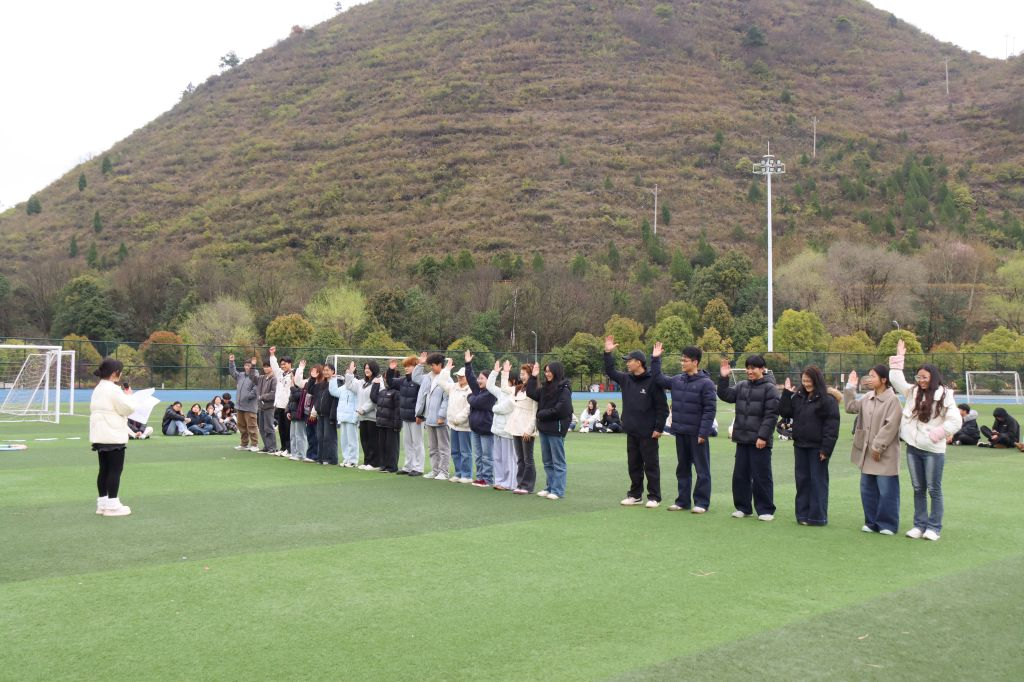 凱里學院2026年春季學期反詐宣傳活動現場。