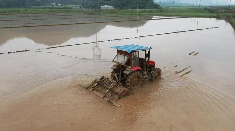 松桃迓駕鎮：春耕備耕正當時 沃野田疇繪新篇。