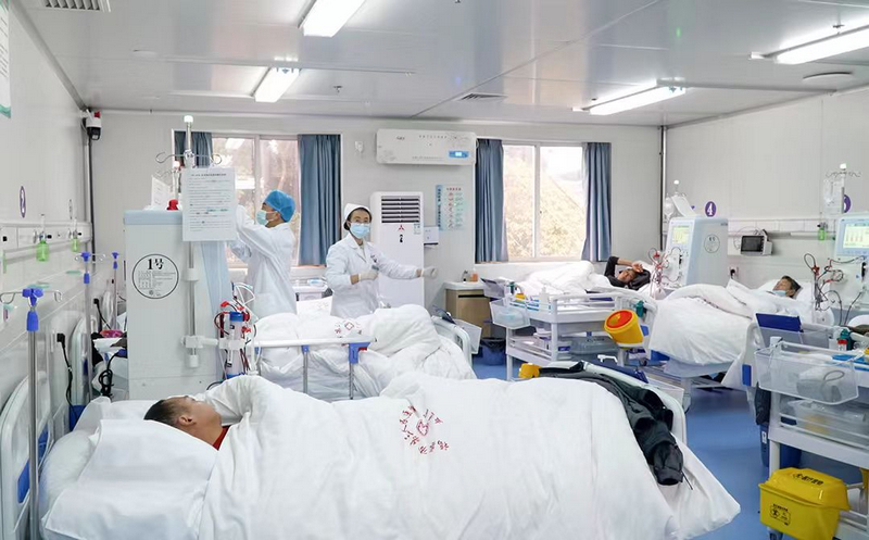 福泉市牛場中心衛(wèi)生院血透室。