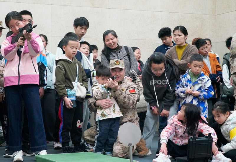 觀山湖區(qū)打造春假國防教育研學(xué)暖心課堂。