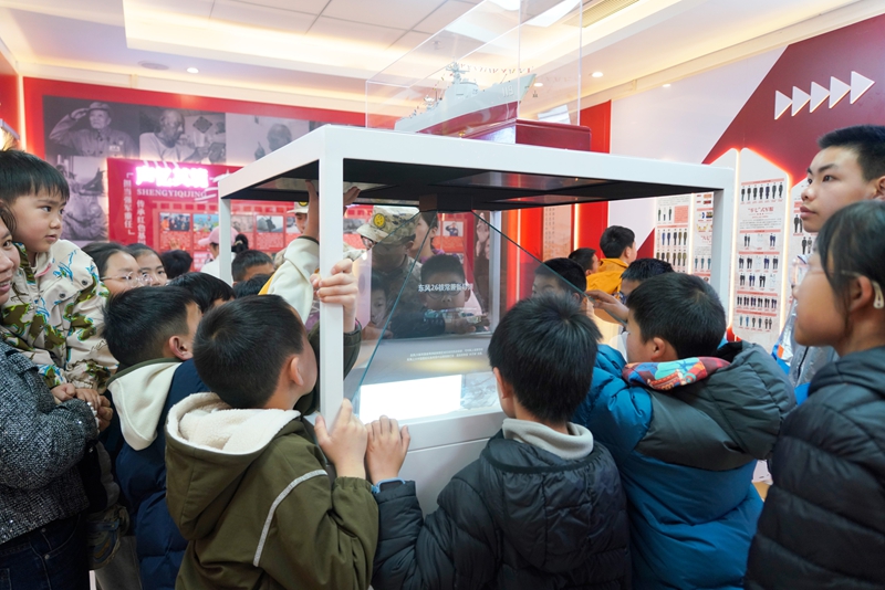 觀山湖區(qū)打造春假國防教育研學(xué)暖心課堂。