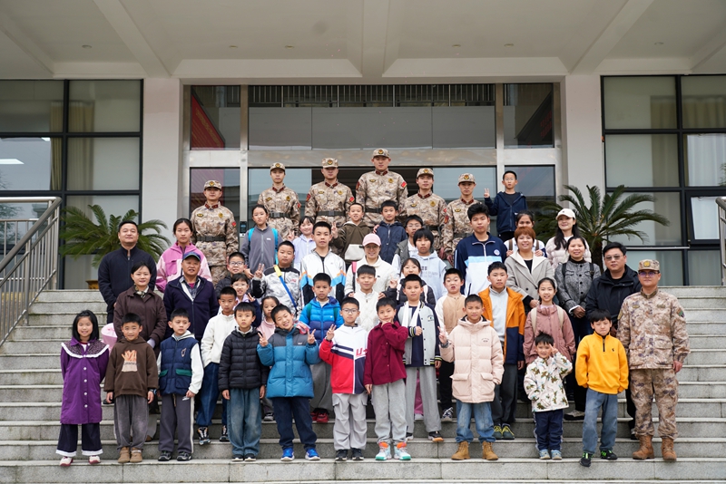 觀山湖區(qū)打造春假國防教育研學(xué)暖心課堂。