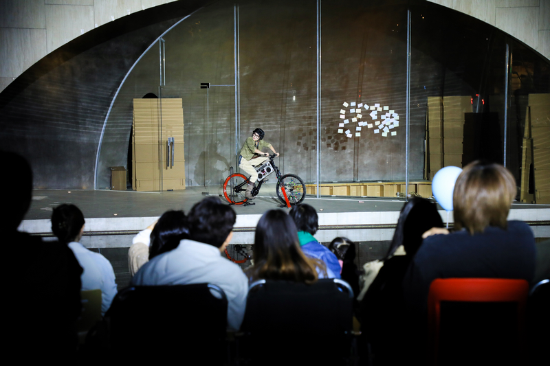 環(huán)境戲劇《虎鯊、藤虎與六分儀》。丁偉鑫攝