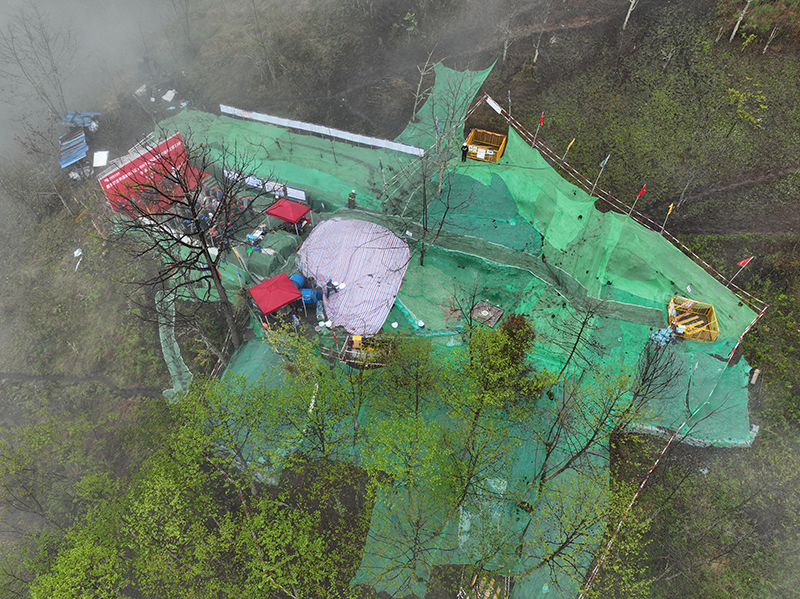 首基澆筑試點啟動現場。