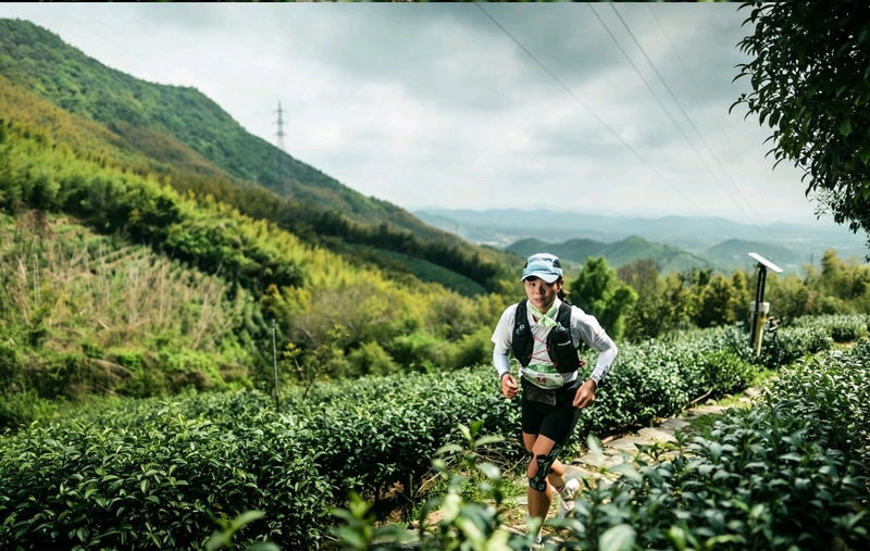 王愛麗在比賽中。