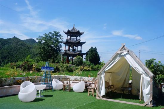 玉屏興起“美麗庭院+”新業態。