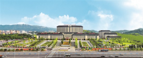 松桃自治縣人民醫院新院區。